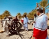 کاروان نذر آب آذربایجان غربی در شهرستان مهرستان سیستان و بلوچستان